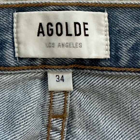Agolde 90s Pinch Waist Jean Soundwave NWT - Picture 7 of 13